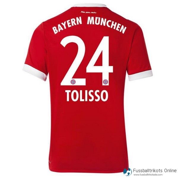 Bayern München Trikot Heim Tolisso 2017-18 Fussballtrikots Günstig